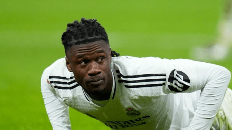 ريال مدريد: إصابة كامافينغا بالتواء في الكاحل