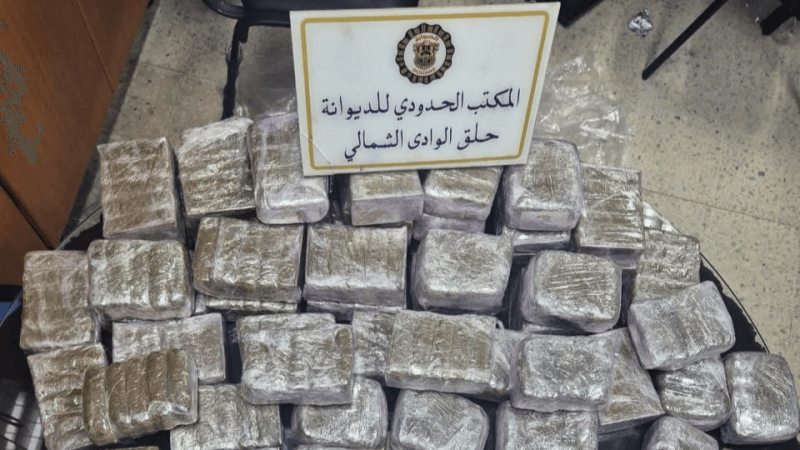 ميناء حلق الوادي: إحباط محاولة تهريب 36 كيلوغرامًا من القنب الهندي