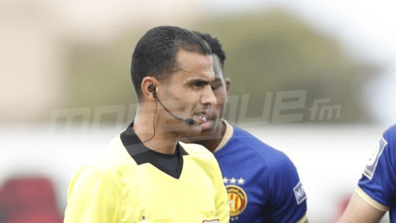 نضال لطيّف حكما لكلاسيكو النجم الساحلي والنادي الإفريقي