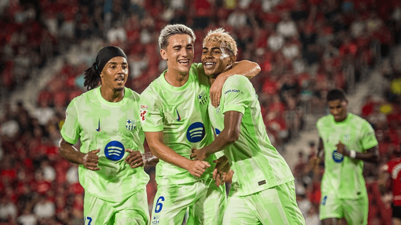 Liga: Le Barça déroule à Majorque...