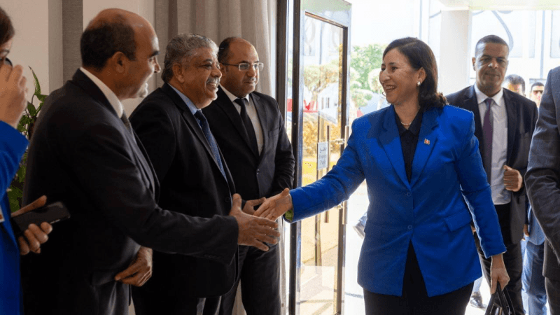 La cheffe du gouvernement  au Japon pour la TICAD 9