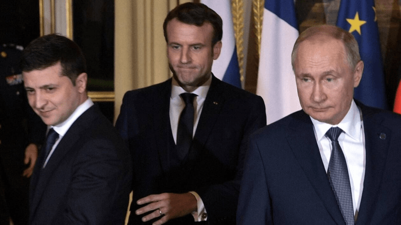 Rencontre Zelensky-Poutine: Macron plaide pour Genève
