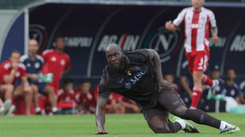 Naples: Blessé, Lukaku absent plusieurs semaines...