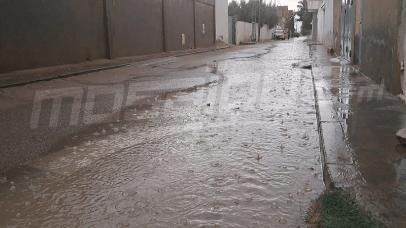 أمطار غزيرة في القصرين