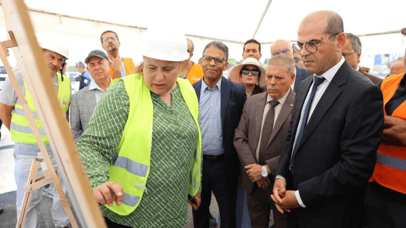 Inauguration du pont reliant l’hôpital des grands brûlés à El Mourouj