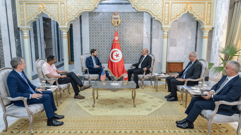 تطوير المبادلات التجارية في لقاء وزير الخارجية بوفد من الكونغرس