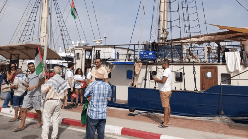 Flottille Soumoud: Six bateaux étrangers accostent à Bizerte