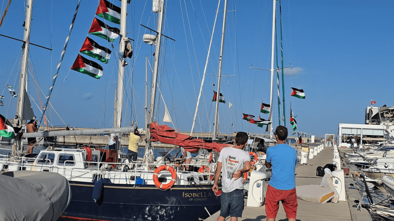 Flottille Soumoud: Quinze navires au port de Bizerte