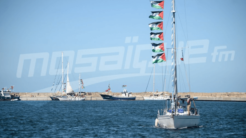 Ajil : un camion part à Bizerte pour approvisionner la Flotte Soumoud