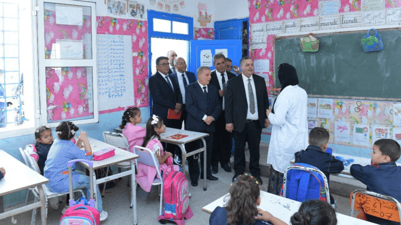 Rentrée scolaire 2025-2026 : le ministre de l’Éducation à Ben Arous