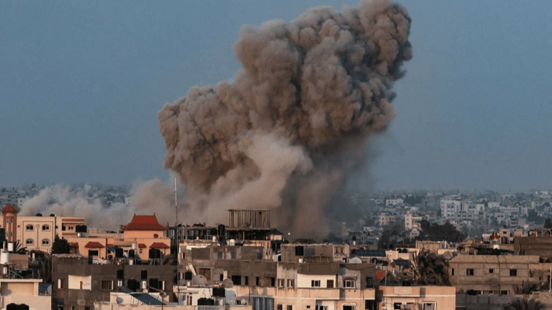 جيش الإحتلال يعلن قصف 150 هدفاً في غزة