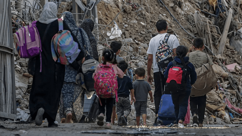 النزوح القسري يطال 1.9 مليون شخص في غزة
