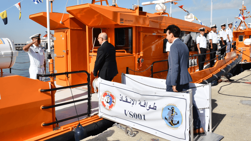 أسطول جيش البحر: دخول طوّافتين للإغاثة والإنقاذ حيّز الخدمة