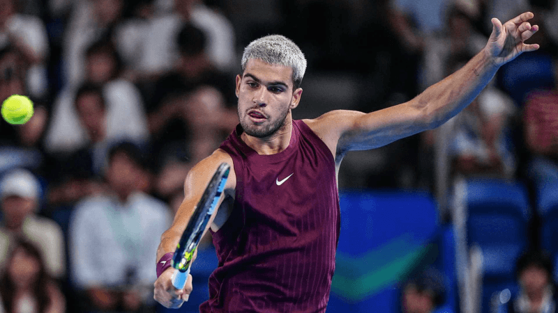 ATP 500 de Tokyo: Alcaraz au deuxième tour