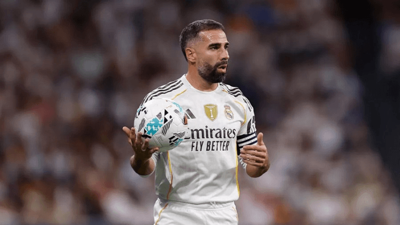 Le Real Madrid perd Dani Carvajal...