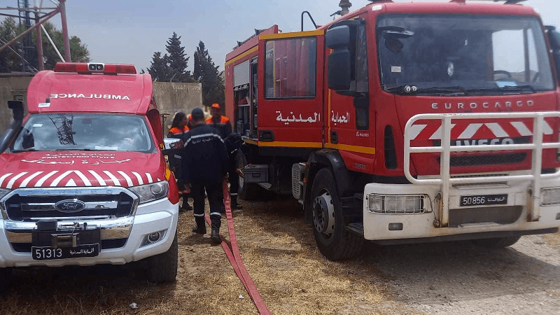 الحماية المدنية: 392 تدخّلا خلال يوم