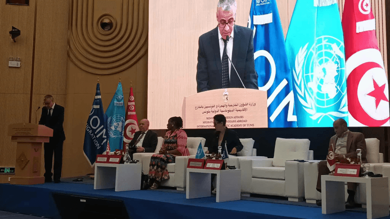 سامري: راضون عن نجاح عودة مهاجرين غير نظامين طوعيا من تونس لبلدانهم