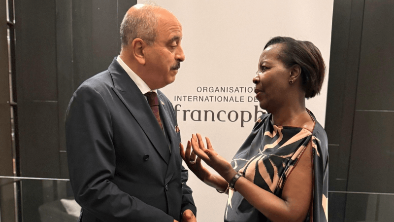Nafti s’entretient avec la Secrétaire générale de la Francophonie