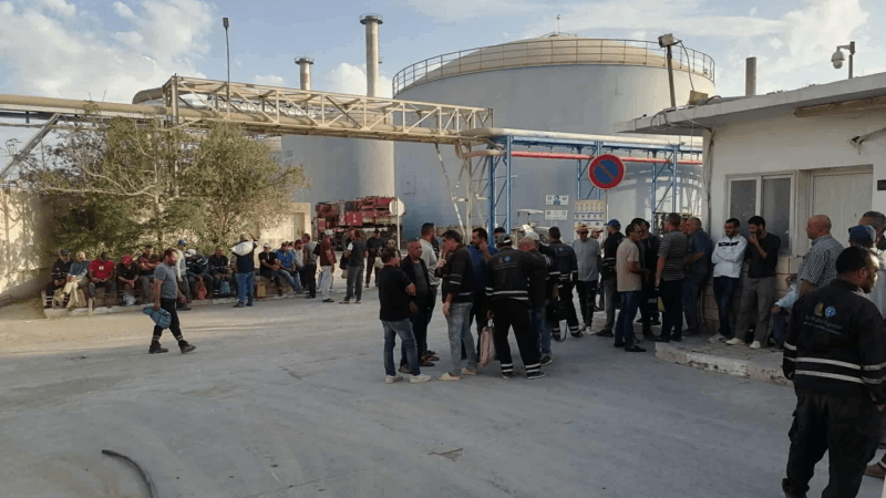 Fuite de gaz  : grève  des employés du Groupe chimique