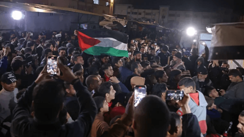 غزة تعيش الفرحة