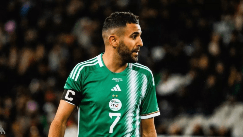 رياض محرز: مونديال 2026 سيكون الأخير لي..
