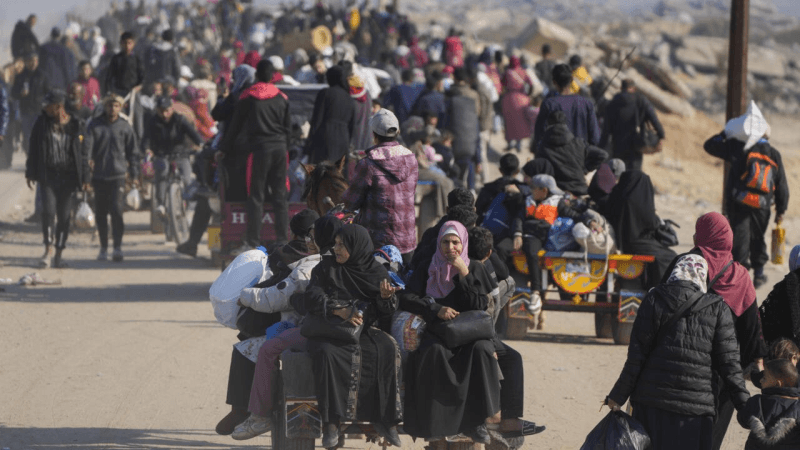 Gaza: Des milliers de personnes marchent vers le nord