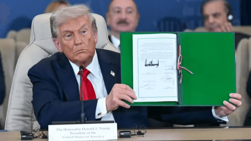 Les USA, l'Egypte, le Qatar et la Turquie signent l'accord de Gaza