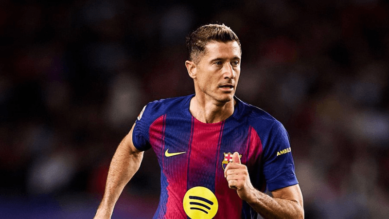 Barça: Lewandowski forfait pour le Clasico