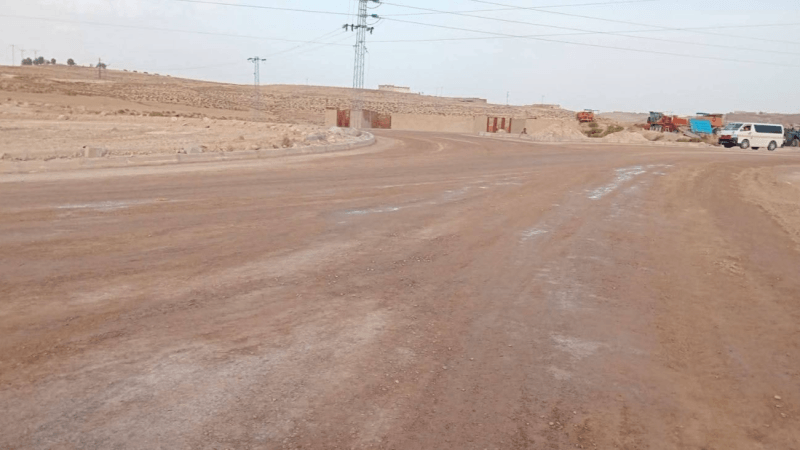 تالة: تقدم أشغال إنجاز الطريق الحزامية