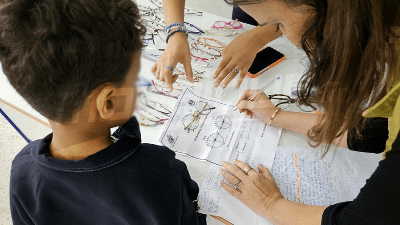 حملة وطنية للكشف عن ضعف البصر وصحة الفم لدى تلاميذ الابتدائي