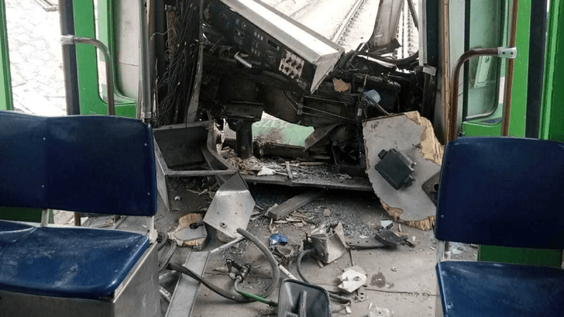 Collision entre deux métros  : Plusieurs blessés