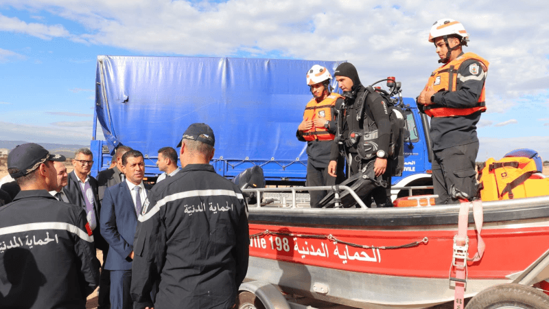 جندوبة..عملية بيضاء تحاكي تدخلات أثناء الفيضانات بمشاركة 150 عونا