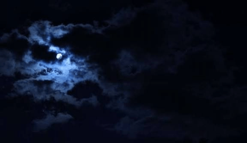 Ciel peu nuageux ce soir