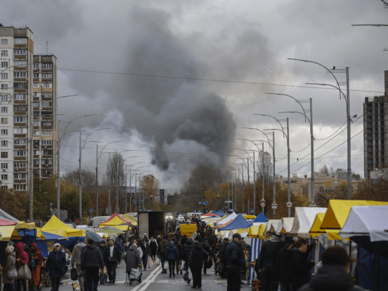 Trois morts à Kiev dans une attaque de drones russes