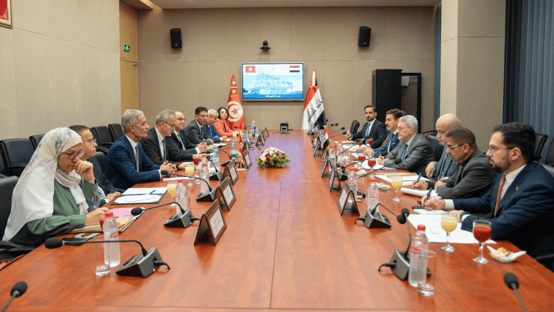 تونس والعراق تبحثان التعاون الثنائي والقضايا ذات الاهتمام المشترك