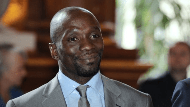 Claude Makelele au concours de Miss Univers