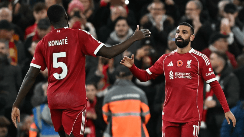 صلاح يصل إلى الهدف 250 مع ليفربول