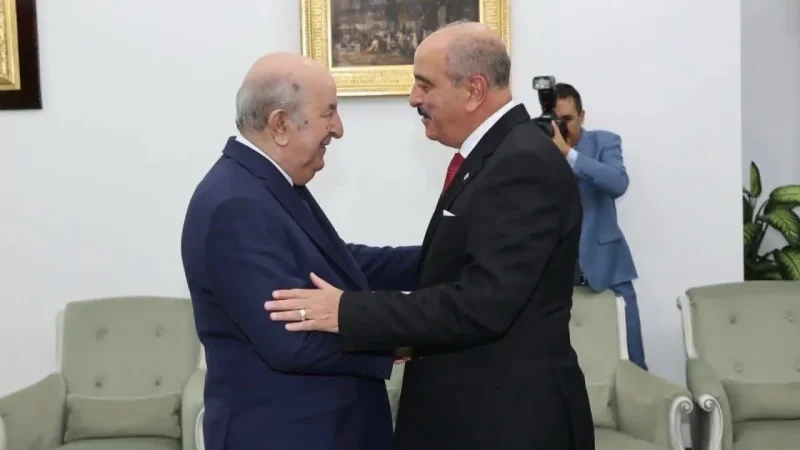 يشارك في الاجتماع التشاوري حول ليبيا..النفطي يلتقي الرئيس الجزائري