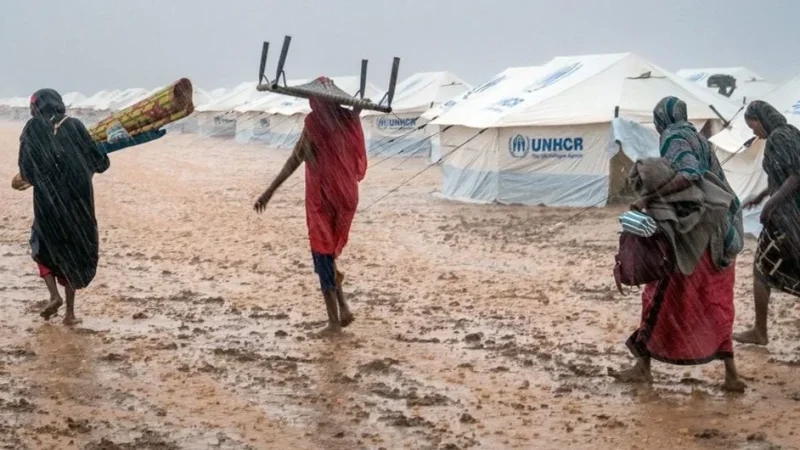 الصحة العالمية تحذر من تفشي الأمراض بمخيمات النازحين بالسودان