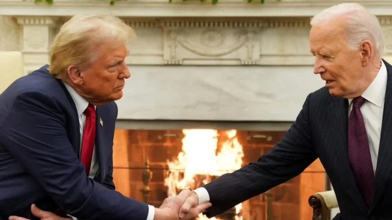 بايدن منتقدا ترامب: لا ملوك في النظام الديمقراطي