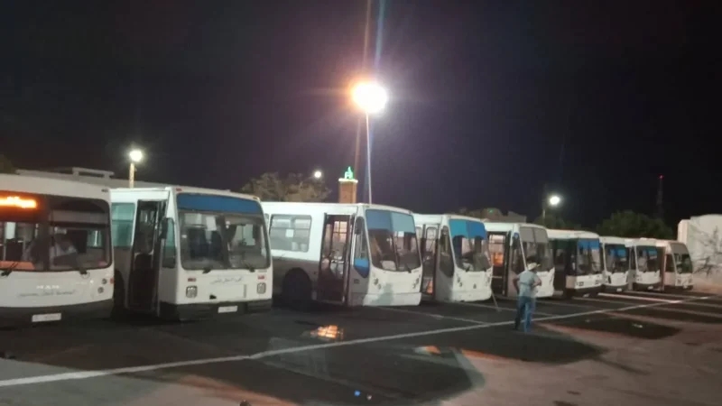 تطاوين: توقّف سفرات النقل العمومي نحو صفاقس وجربة