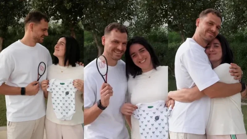 أنس جابر تنتظر مولودها الأوّل