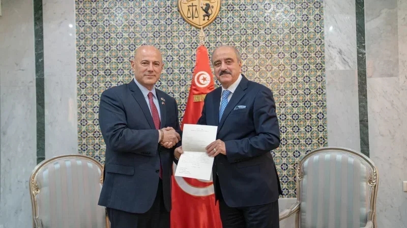 Nafti reçoit les lettres de créances du nouvel ambassadeur américain