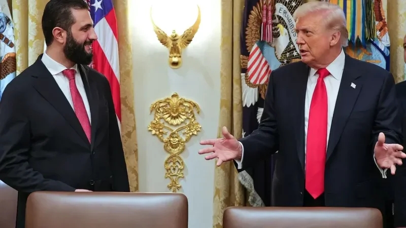 ترامب: واثق من قدرة الشرع على أداء مهامه بنجاح