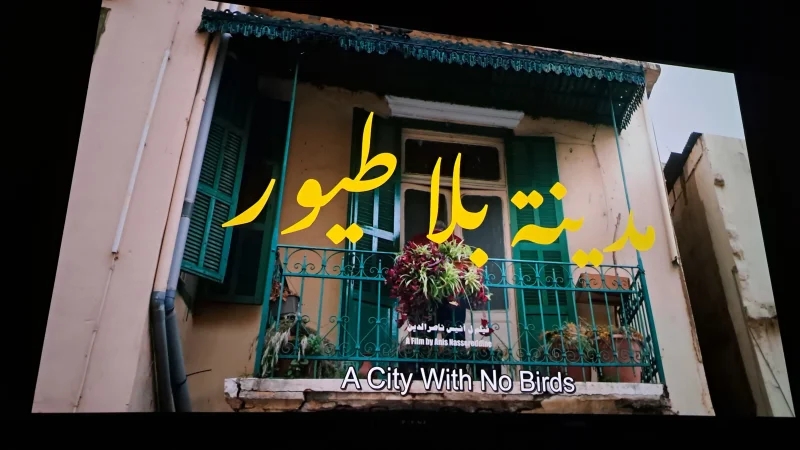 فيلم 'مدينة  بلا طيور' صوت الحرب وصدى الأمل