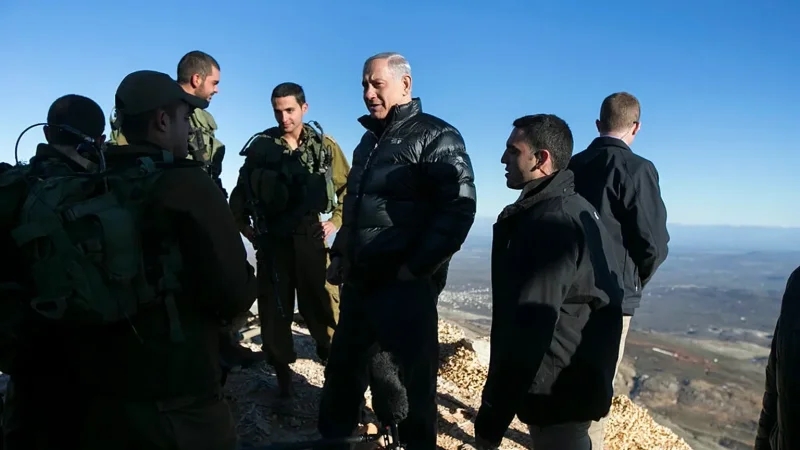 دمشق تندد بدخول نتانياهو إلى الأراضي السورية