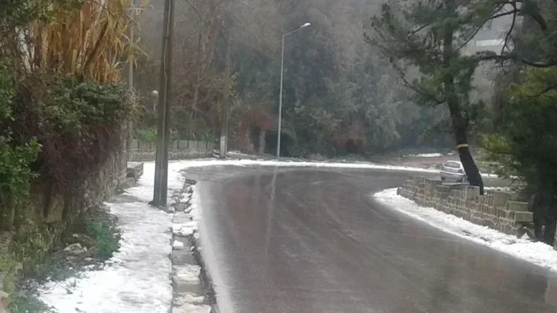 Chutes de neige à Aïn Draham : Suspension des cours