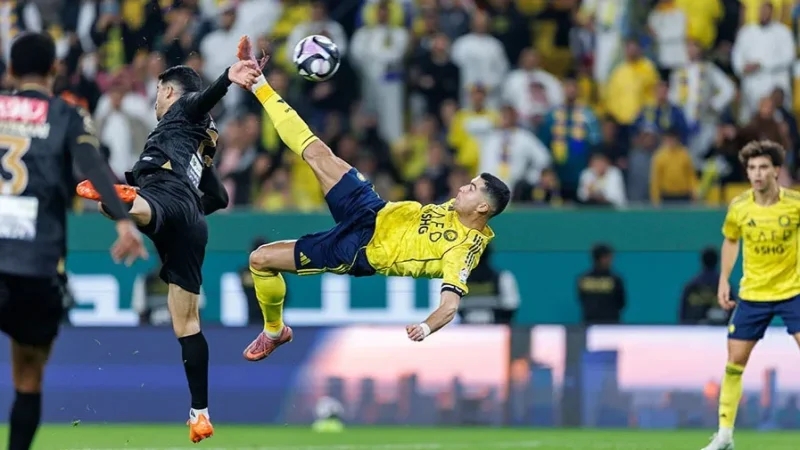 Ronaldo: Un retourné du 'bon vieux temps' en Arabie Saoudite...