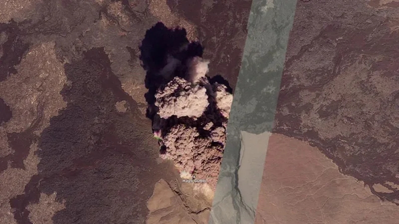 Éthiopie: Le volcan Hayli Gubbi met fin à 12000 ans de 'sommeil'