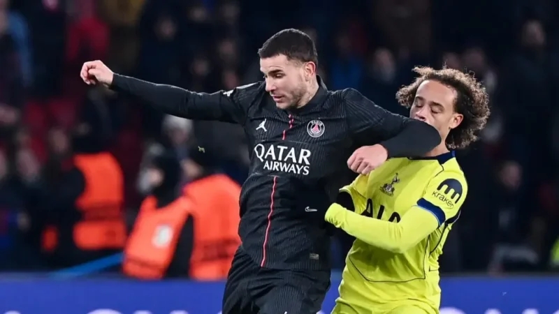 فيتينيا يقود سان جيرمان للفوز على توتنهام بدوري الأبطال